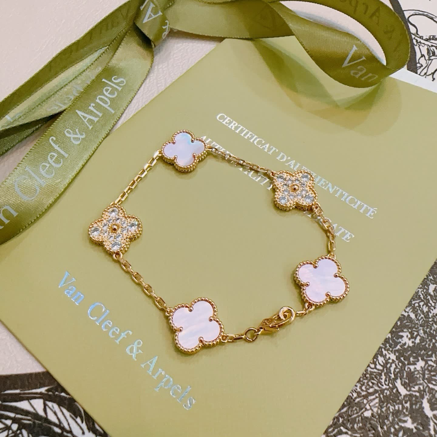 Van Cleef & Arpels Vintage Alhambra Bracelet Van Cleef & Arpels Vintage Alhambra Bracelet